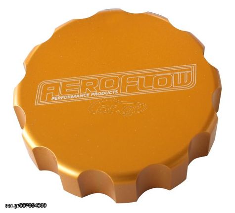 Billet Radiator Cap Cover -  Suit Small Cap, Gold Finish