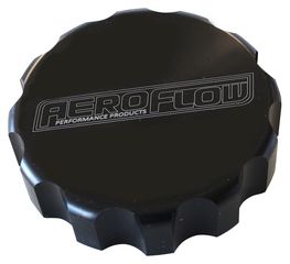 Billet Radiator Cap Cover -  Suit Large Cap, Black Finish