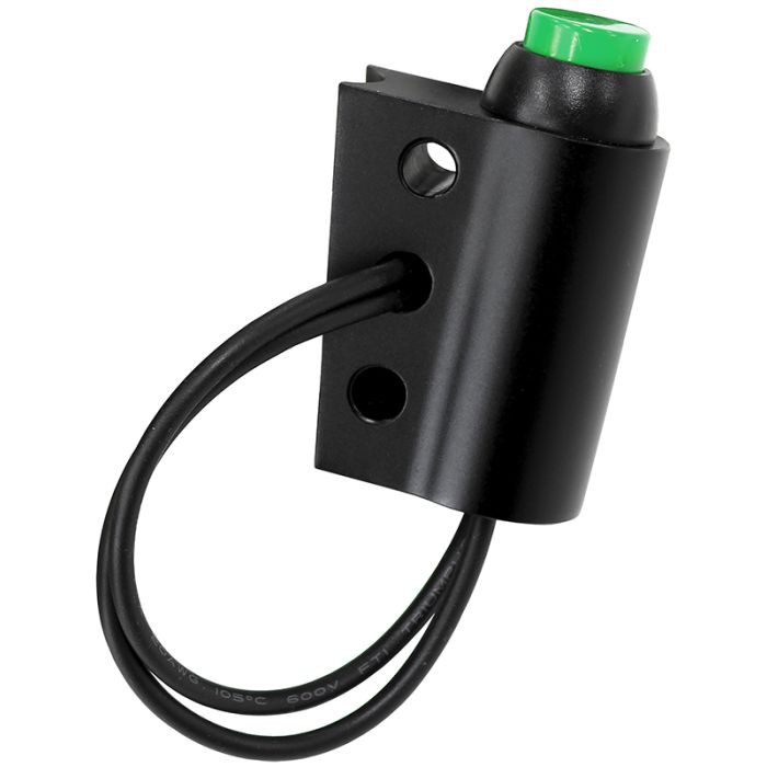 Launch Control Button Assembly - Green Button, On/Off Switch