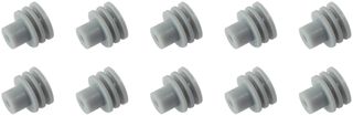Replacement Weatherpack Wire Seal - Grey Suit 18-20 AWG Wire, 10-Pack