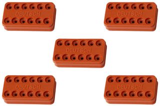 Replacement WeatherTight Wire Seal - Suit 12 Pin Connector With 14 AWG Wire, 5-Pack