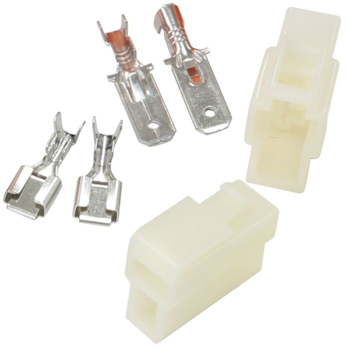Electrical Wire Connector - 2 Pin Connector, Each