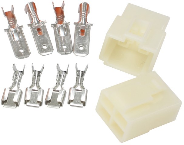 Electrical Wire Connector - 4 Pin Connector, Each