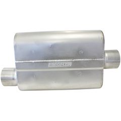 5000 Series Mufflers - Centre Inlet/Centre Outlet - 2-1/2" Inlet, 2-1/2" Outlet, Chambered construction