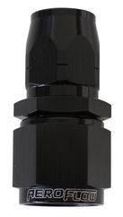 550 Series Cutter Style One Piece Straight Stepped Hose End -12AN to -16 Hose - Black Finish