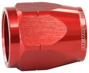 Cutter Style Hose End Socket -16AN - Red Finish. Suit 500 and 550 Series Fittings Only