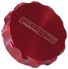 1" Billet Aluminium Filler Cap -  Red Finish