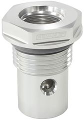 Roll Over Valve -12AN - Silver Finish, Suit Aeroflow Fuel Cells, -12 Male ORB to -8 Female ORB