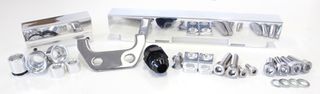 Mazda Series 4,5 13B Billet EFI Fuel Rails - Polished Suit 14mm Full Length Fuel Injectors, -8ORB Ports