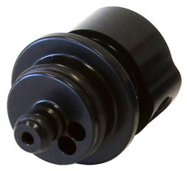 Fuel Rail Adapter (Black) - Suit Ford Falcon BA-BF, FG, Territory