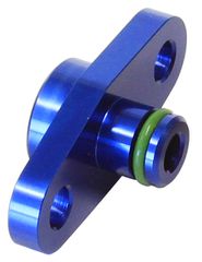 Fuel Rail Adapter (Blue) - Suit Subaru, Nissan, Mazda with 32.5mm Centres