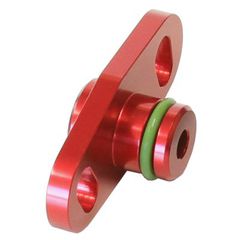 Fuel Rail Adapter (Red) - Suit Mitsubishi 16mm Seal and 37-40mm Centres