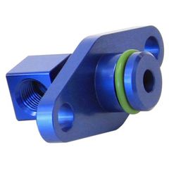 Fuel Rail Adapter (Blue) - Suit Subaru Sti EJ25 2008-on