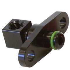 Fuel Rail Adapter (Black) - Suit Mitsubishi EVO 10 with 40mm Centres