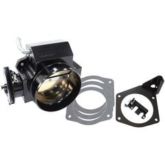 Billet 95mm Throttle Body - Black Finish - Suit GM LS Series. Uses Standard Idle & TPS