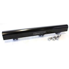 Mitsubishi Evolution 1-3 4G63 Billet EFI Fuel Rails - Black Suit 14mm Full Length Fuel Injectors, -8ORB Ports