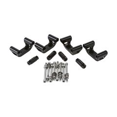 Billet LS1/LS6 Coil Relocation Kit - Black Finish -