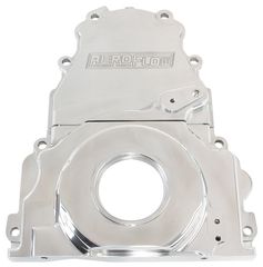 2-Piece Billet Aluminium Timing Cover - Polished Finish - Suit GM LS Series