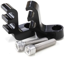 Ignition Lead Separator - Black - Holds x2 Leads, Mounts To Valve Covers1/4" Bolt