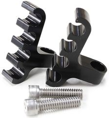 Ignition Lead Separator - Black - Holds x4 Leads, Mounts To Valve Covers1/4" Bolt