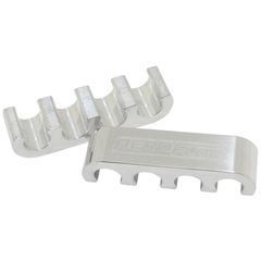 Billet Floating Lead Separators - Suits 4 Wire 8.5mm, Polished Finish