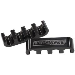 Billet Floating Lead Separators - Suits 4 Wire 8.5mm, Black Finish