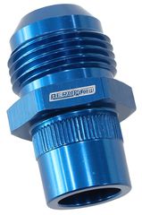 Press In Cover Breather Adapter - Blue - -12AN Suit Nissan RB26