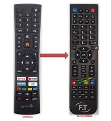 ARIELLI 40" SMART TV REPLACEMENT REMOTE CONTROL