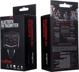 Maxlife FM transmitter Bluetooth MXFT-02 black-thumb-2
