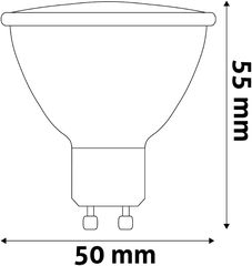 Avide LED Smart GU10 4.2W RGB+W 2700K με IR Τηλεχειριστήριο