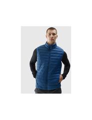 4F Αμάνικο Ανδρικό Μπουφάν Puffer Μπλε 4FAW23TVESM062-32S
