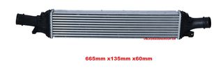 Ψυγειο INTERCOOLER (ΚΑΙΝΟΥΡΓΙΟ) ,AUDI ,A4 2008-2015 (1800cc TFSI & 2000cc TFSI & 2000cc TDI)