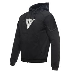 ΦΟΥΤΕΡ ΜΟΤΟΣΥΚΛΕΤΑΣ ΜΕ ΠΡΟΣΤΑΣΙΕΣ DAEMON-X SAFETY HOODIE FULL ZIP BLACK/BLACK/WHITE 1735263 | DAINESE