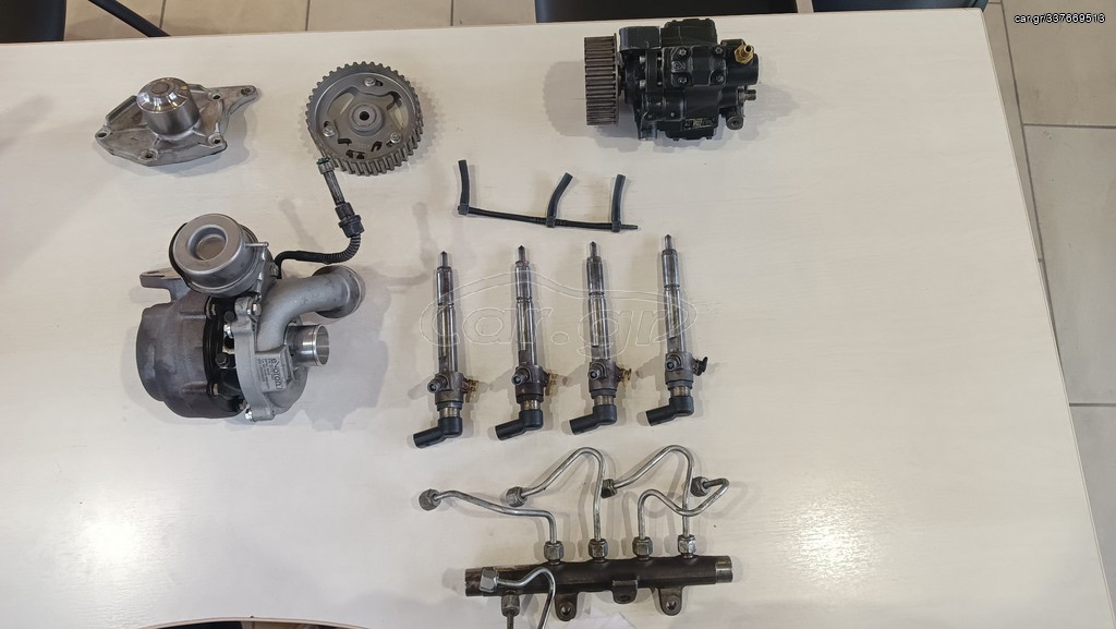 TURBO-ΤΟΥΡΜΠΙΝΑ ΓΙΑ RENAULT SCENIC-KANGOO-CLIO 1.5 DCi