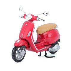 Κωδ.281571 Διακοσμητική μινιατούρα Maisto VESPA Primavera 150 κόκκινο τηλ.215-215-8211