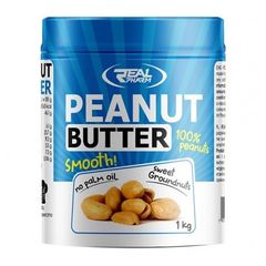 REAL PHARM PEANUT BUTTER SMOOTH 1000GR