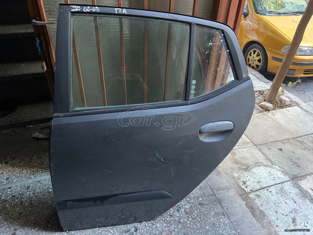 ΠΟΡΤΑ HYUNDAI i10 2006-2009 ΠΙΣΩ ΑΡΙΣΤΕΡΑ ! (ΠΑΝΩ ΑΠΟ 350 ΠΟΡΤΕΣ ΔΙΑΘΕΣΙΜΕΣ)