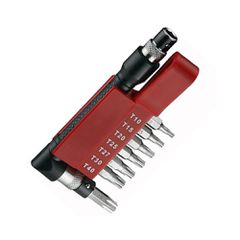 ΑΝΤΑΠΤΟΡΑΣ ΜΥΤΩΝ TORX ΓΩΝΙΑΚΟΣ 8τμχ 2081D FORCE