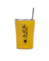 Estia Coffee Mug Ποτήρι Θερμός με Καλαμάκι AEK BC 350ml 00-13271*