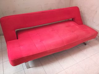 Designer Denmark Suede Sofa Bed Recliner-thumb-5