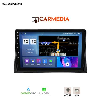 MEGASOUND - CARMEDIA CM409-12 PRO TABLET 9'' OEM VW TRANSPORTER 2003-2020