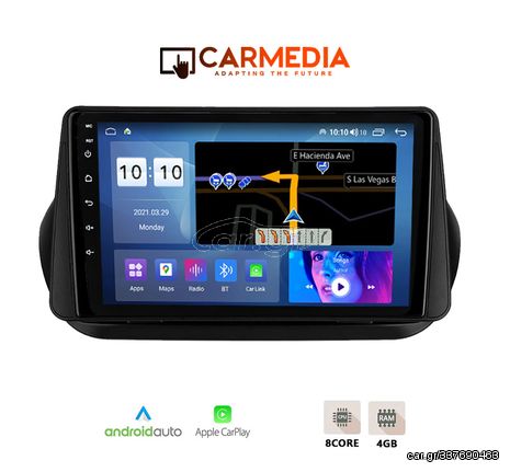 MEGASOUND - CARMEDIA CM409-12 PRO TABLET 9'' OEM CITROEN | FIAT | PEUGEOT 2008-2018