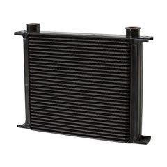 34 Row Universal Oil Cooler - 330mm L x 265mm H x 51mm D. -10 Female ORB Threads.