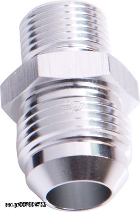 Water Inlet/Outlet Male -6AN to M14 x 1.5mm Fitting (Silver) -  Suit Garret GT Style & TO4B Turbo