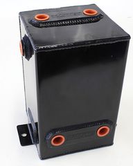 Universal Fabricated Alloy Tank - 3.1L capacity, 5" L x 5" W x 8.25", Black finish