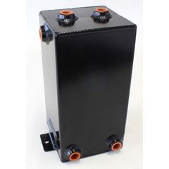 Universal Fabricated Alloy Tank - 4L capacity, 5" L x 5" W x 10.5", Black finish