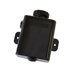 Fabricated Square Radiator Expansion Tank - Black - 1.18 litre capacity, 16 psi cap