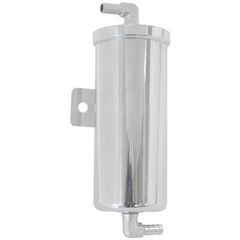 Universal Radiator Overflow Tank - 6-3/4" (171mm) H x 3" (76mm) O.D - Polished Finish