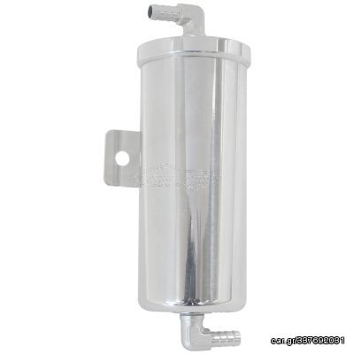 Universal Radiator Overflow Tank - 6-3/4" (171mm) H x 3" (76mm) O.D - Polished Finish