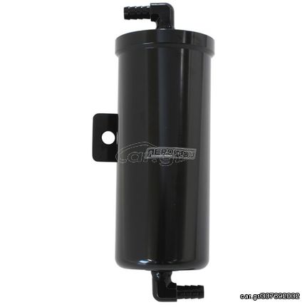 Universal Radiator Overflow Tank - 6-3/4" (171mm) H x 3" (76mm) O.D - Black Finish